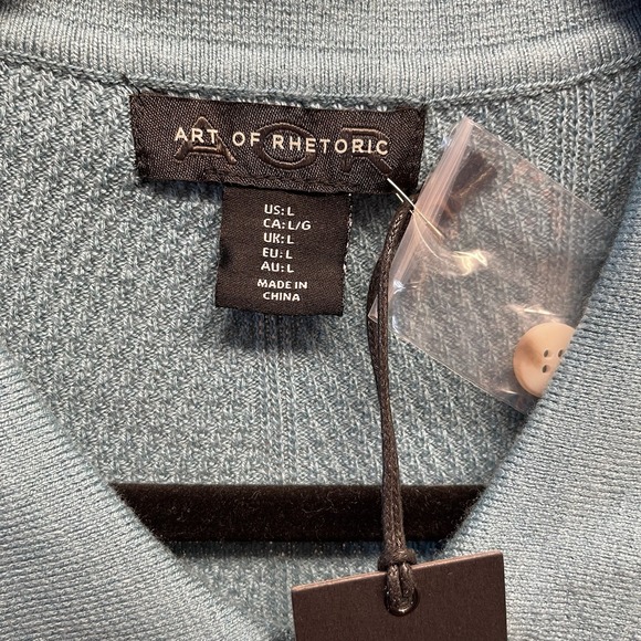 Art Of Rhetoric Shirt Mens Large Button Up Casual Preppy Comfort Soft New - Picture 4 of 5